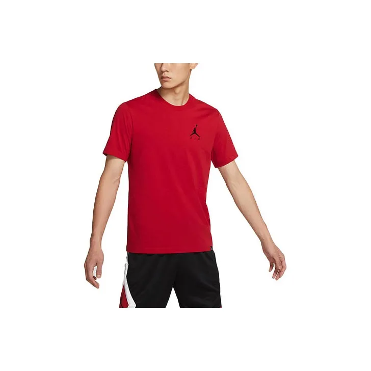 Jordan JUMPMAN AIR T Shirt Men's Red-0