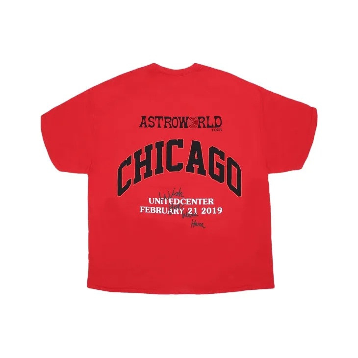 Travis Scott Astroworld Chicago Exclusive T Shirt-0