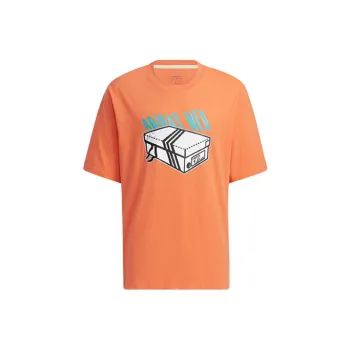 Adidas Neo T Shirt Men's Orange Yellow
