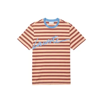 LACOSTE T Shirt Men's Light Orange