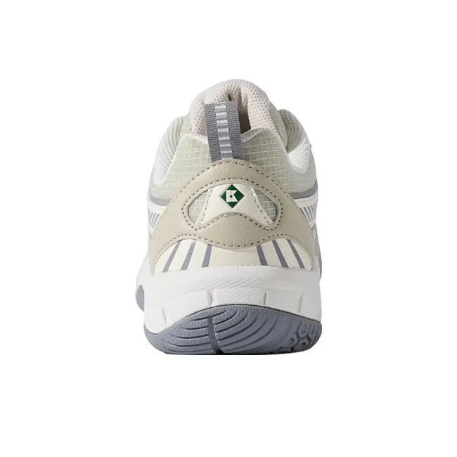 KUMPOO Cushioning Breathable Support Low Top Badminton Shoes Unisex Khaki-2