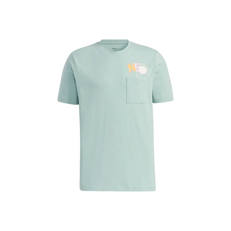 Adidas Neo T Shirts Men Emerald-0