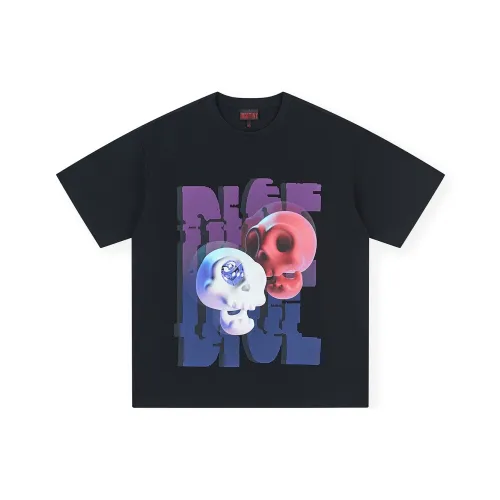 DICETINY T-Shirts Unisex Black