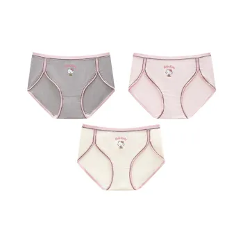 GUKOO x Hello Kitty/ Sanrio Series Underpants Women's 3 Pack