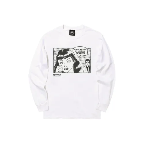 Thrasher T Shirts Unisex White