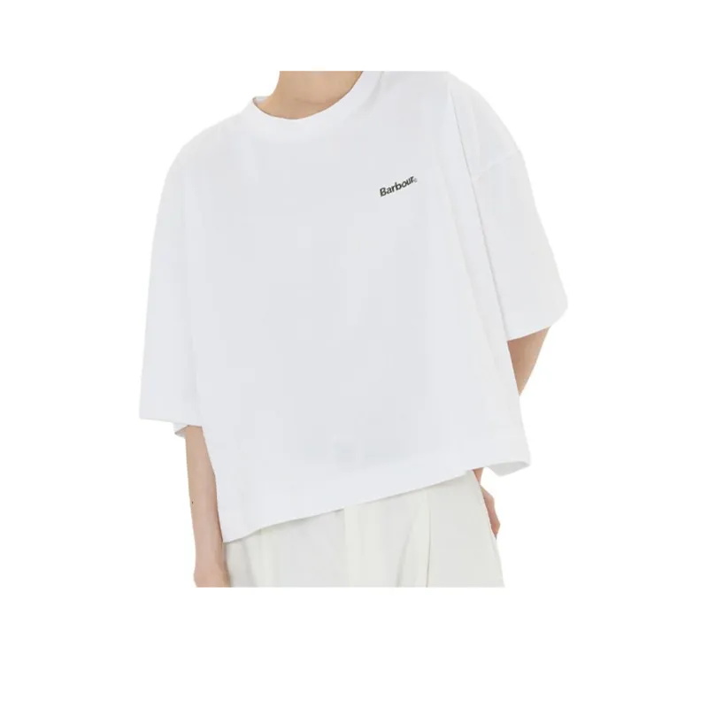 BARBOUR T Shirts Women's White-1