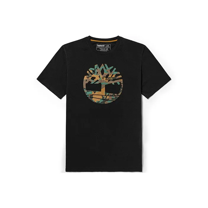 Timberland T-Shirts Men Black-0