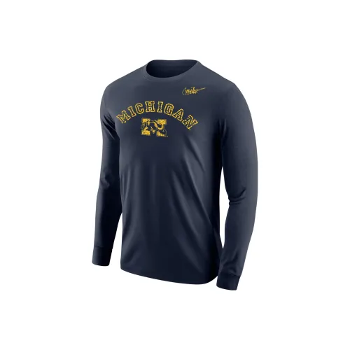 Nike College Vintage Arch 365 Michigan Men's Long-Sleeve T-Shirt