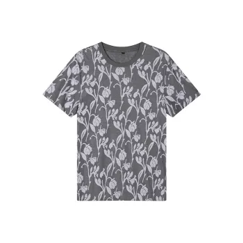 DAVID NAMAN SS22 T Shirt Men's Gray