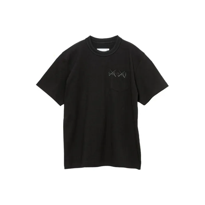 KAWS X Sacai Embroidery Tee-2