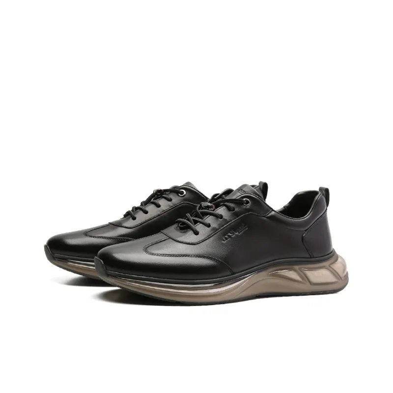 S. T.DUPONT Casual Shoes Men's Black-1