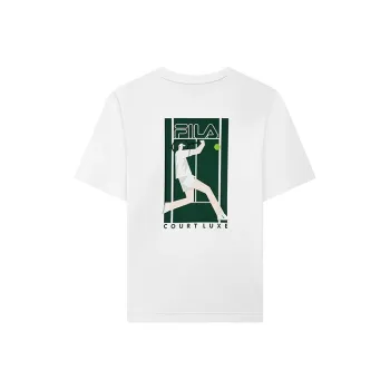 FILA Athletics T Shirt Men's Jade White
