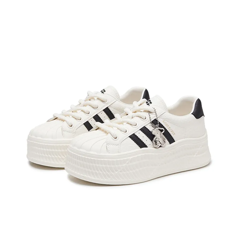 GLEE VERGE Anti Slip Wear Resistant Low Top Skateboard Shoes Women's-2