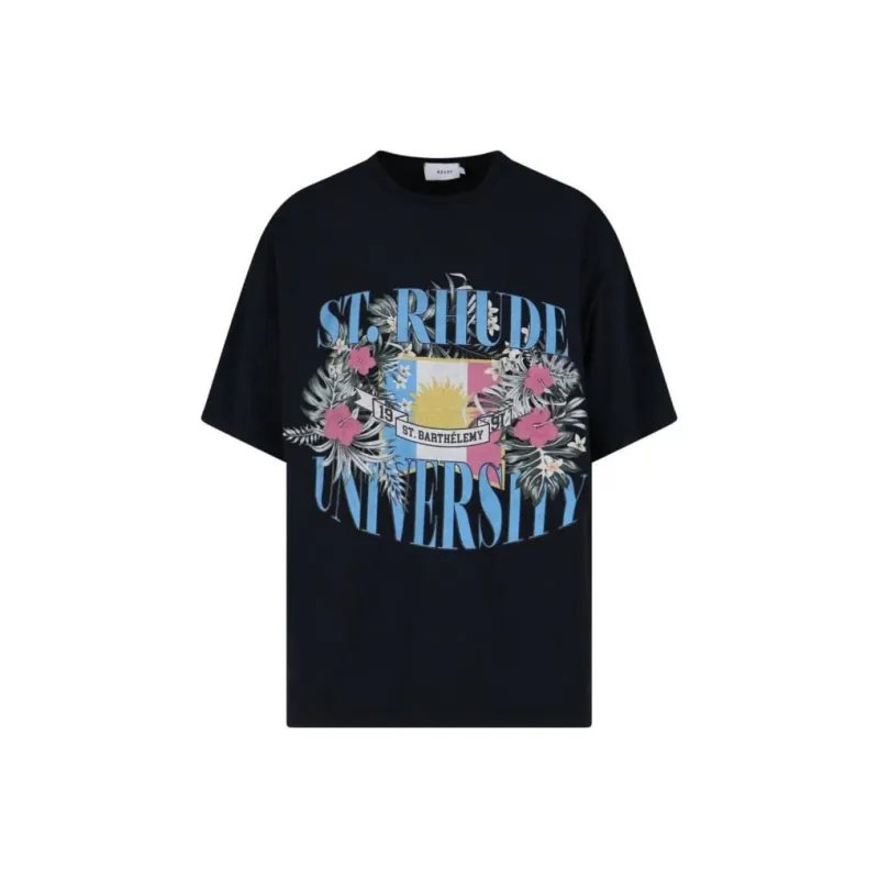 RHUDE T-Shirts Men Black-0