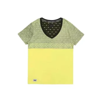 ARMANI JEANS T Shirts Men Yellow