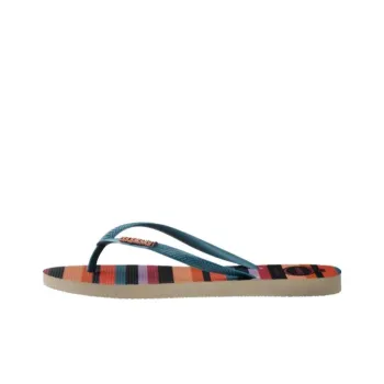 Havaianas Rubber Sole Flip Flops Women's Blue & Black