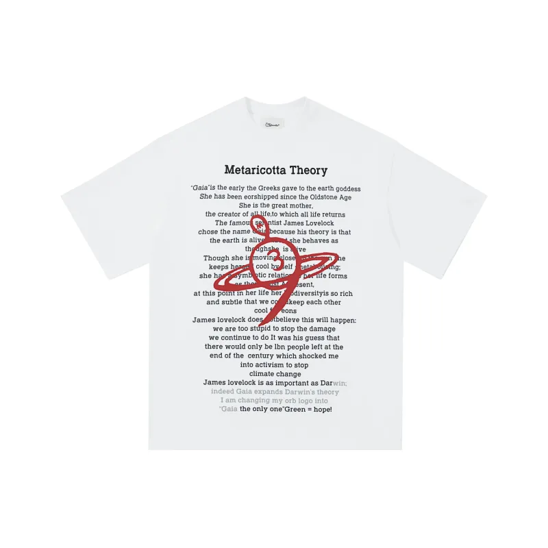 METARICOTTA Short-Sleeved T-Shirts Unisex-0