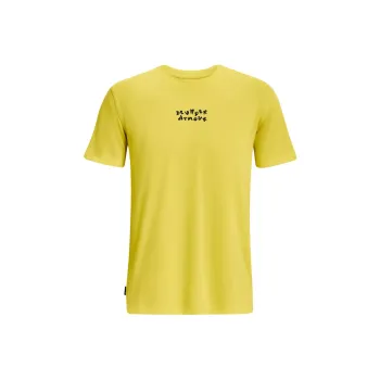 Under Armour T Shirts Men Starfruit Yellow