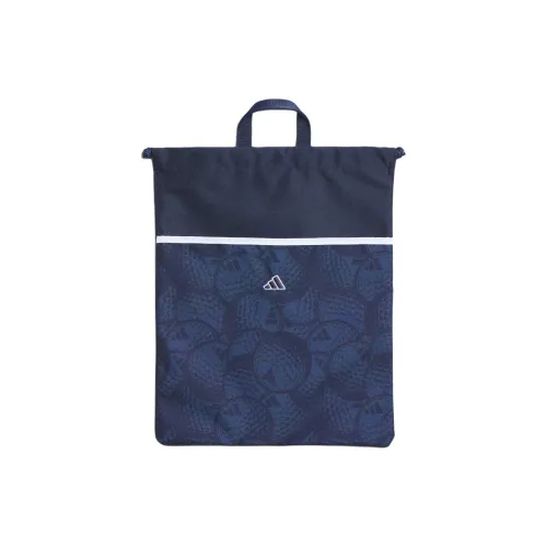Adidas Polyester Handbag Unisex Marine Blue