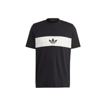 Adidas Originals Set in Sleeve T Shirt Men's Black