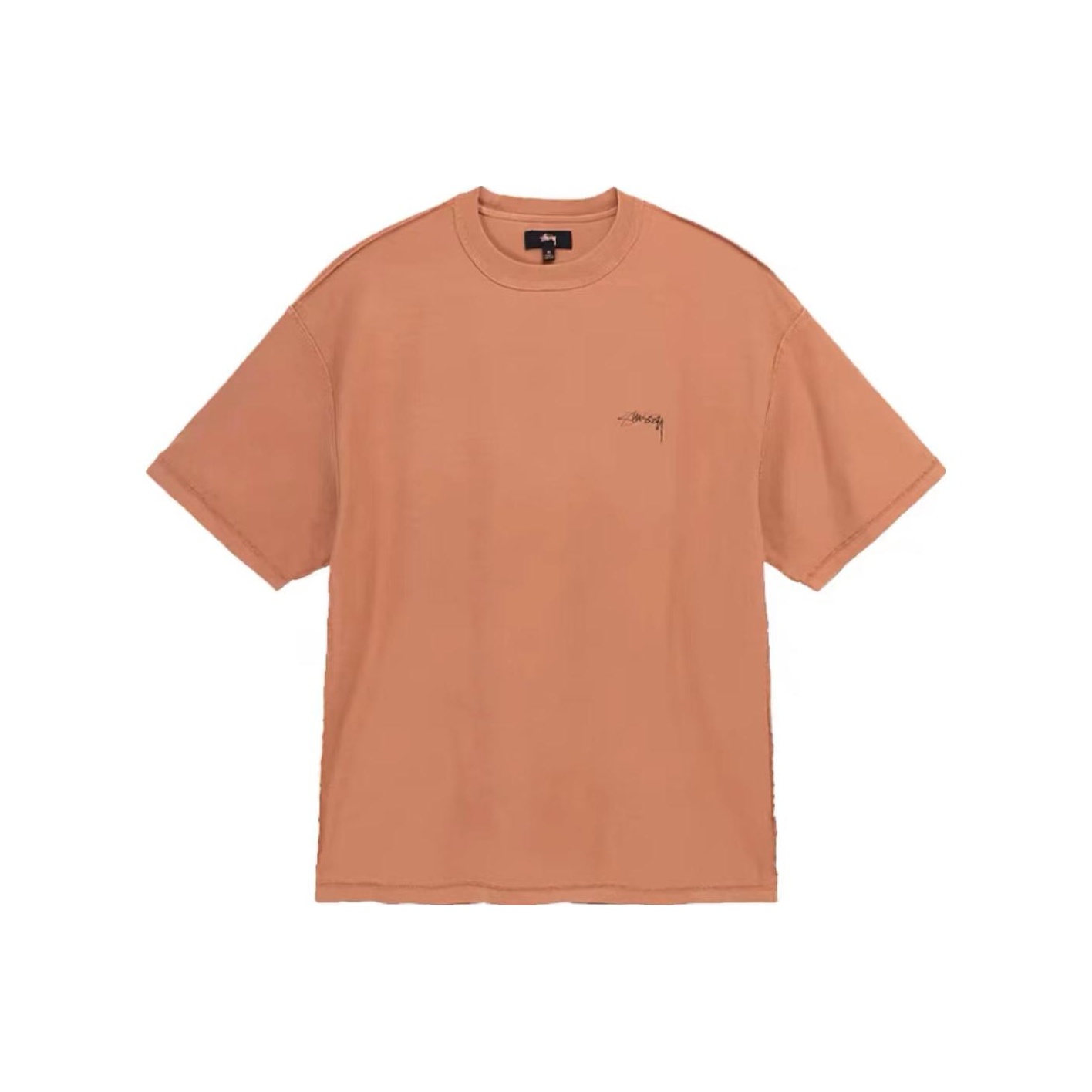 Stussy Lazy Tee Brick Red/BRICK L - POIZON