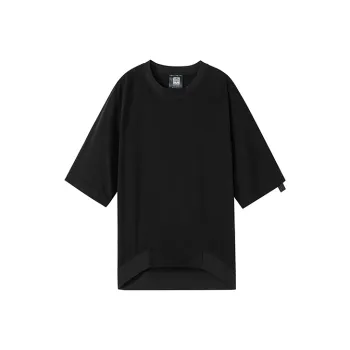 NORVINCY Breathable Solid Color 100% Cotton Cycling Short Sleeve T Shirt Unisex