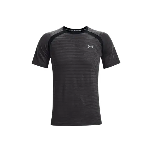 Under Armour Raglan Sleeve T Shirt Men's Gray