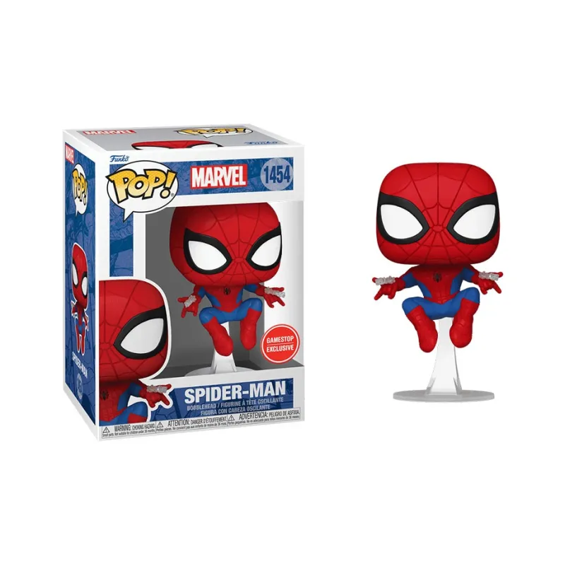 Funko Spider Man Swinging Spider Web Chibi Figures-1