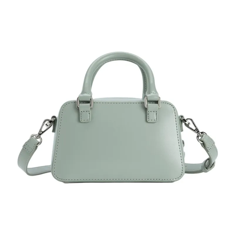 FILA Polyurethane Shoulder Bag, Crossbody Bag, Handbag Mini Women's Cyan Teal-3