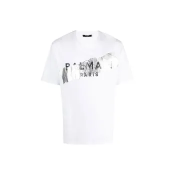 BALMAIN T Shirts Men White