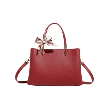 H YXIANG Microfiber Synthetic Leather Shoulder Bag Crossbody Bag Handbag Regular Women's Black/Red/Khaki