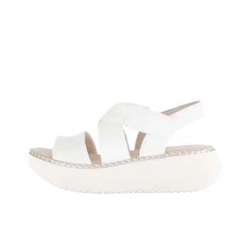 Gabor Fashion Strap Sandals 5.5cm Women's White