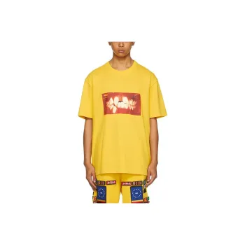 Hood By Air T-Shirts Men Yellow