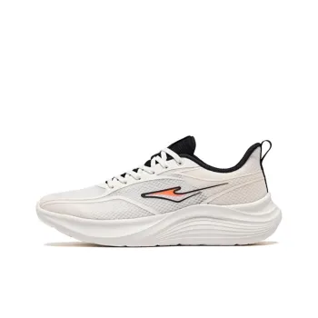 Erke Breathable And Wear resistant Low Top Casual Running Shoes Men's White
