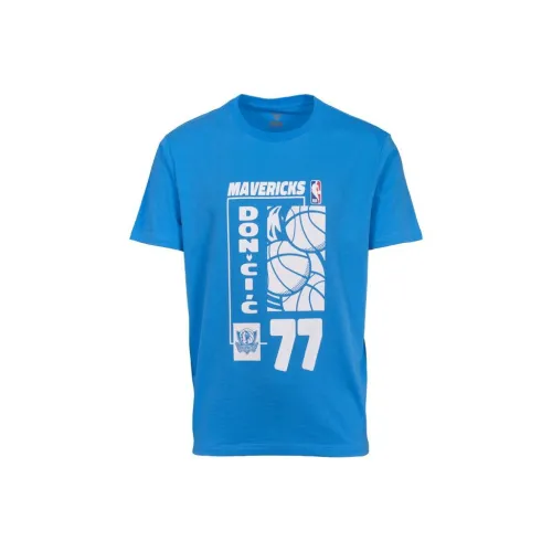 NBA T Shirt Men's Tranquil Blue Color