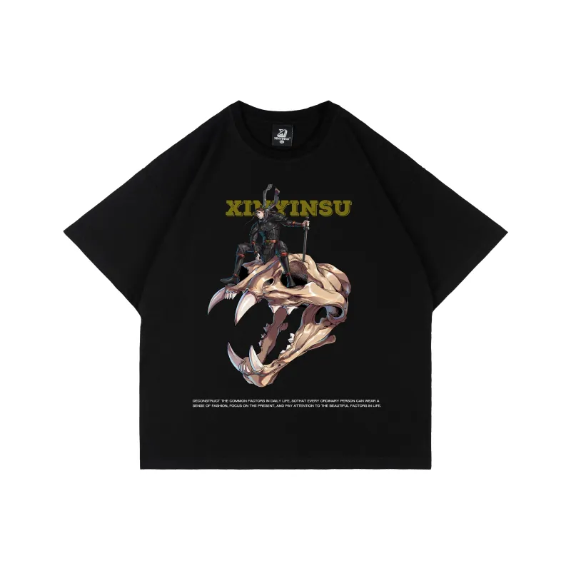 XINYINSU New Factor XINYINSU X The Strongest In History Joint Series T Shirts Unisex-8
