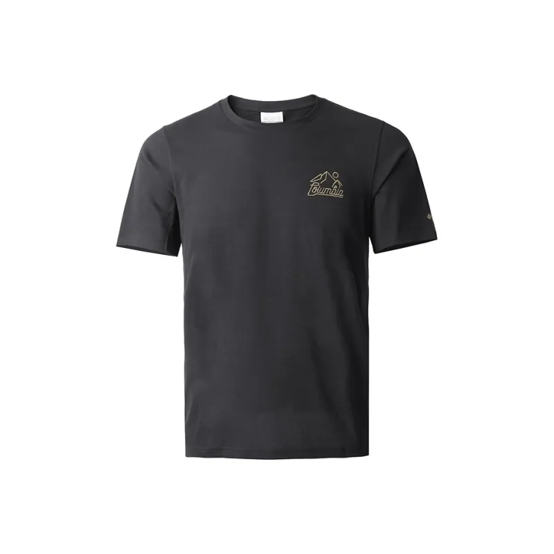 Columbia T Shirt Men's Dark Gray-0