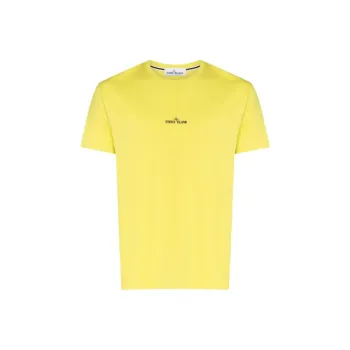 STONE ISLAND SS21 T Shirt Men's Yellow