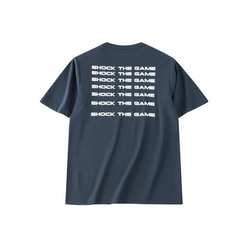 Anta Basketball Collection T-Shirt Men's Shrimp Gray-0