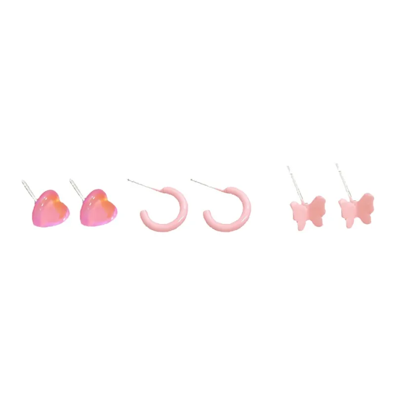 J&KINGLAY Alloy Stud Earrings Women's-3