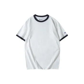 Champion T Shirt US Version Unisex White