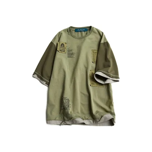 A SQUARE ROOT T Shirts Unisex Green