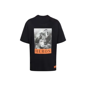 HERON PRESTON T Shirts Men Black