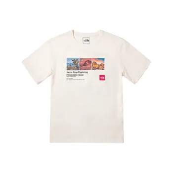 THE NORTH FACE Summer Outdoor Exploration SS23 T Shirt Men's White