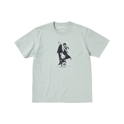 UNIQLO x Spy Family SS22 T Shirt Men's Sage Green