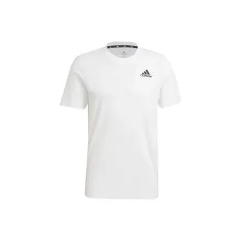 Adidas Set in Sleeve T Shirt Men's White