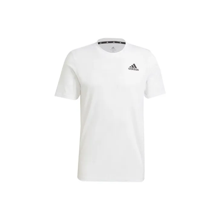 Adidas Set-in Sleeve T-Shirt Men's White-0