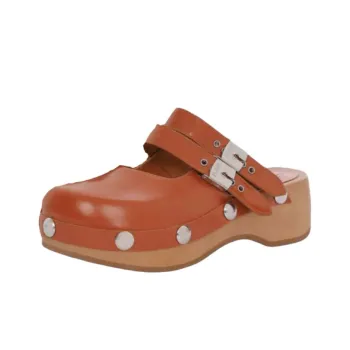 PHILOSOPHY DI LORENZO SERAFINI X Scholl Mary Jane Clog Shoes Women's
