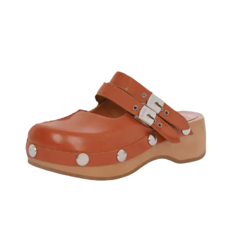 PHILOSOPHY DI LORENZO SERAFINI X Scholl Mary Jane Clog Shoes Women's-0
