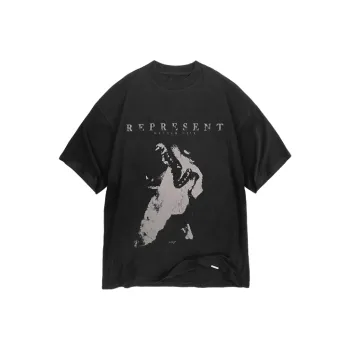 REPRESENT T-Shirts Men Vintage Black